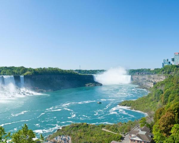 Una bellissima vista di Niagara Falls