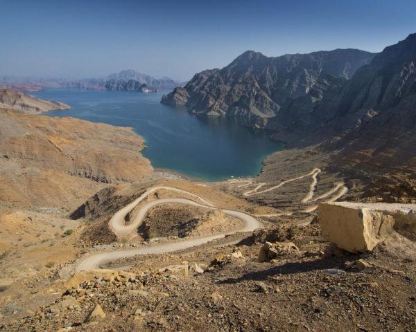 Una bellissima vista di Al Khasab