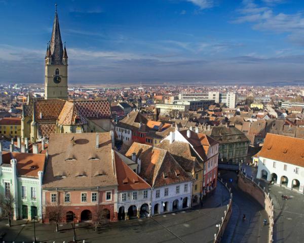 A beautiful view of Hermannstadt.