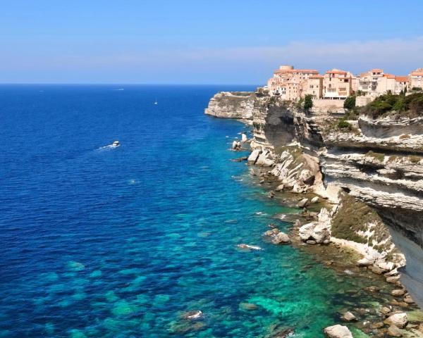 Vedere frumoasă la Bonifacio