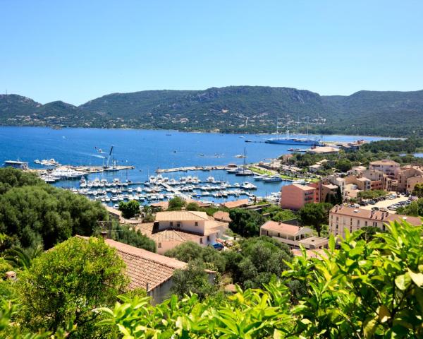 Vedere frumoasă la Porto Vecchio