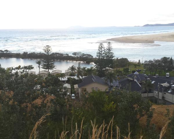 Linna Port Macquarie kaunis vaade