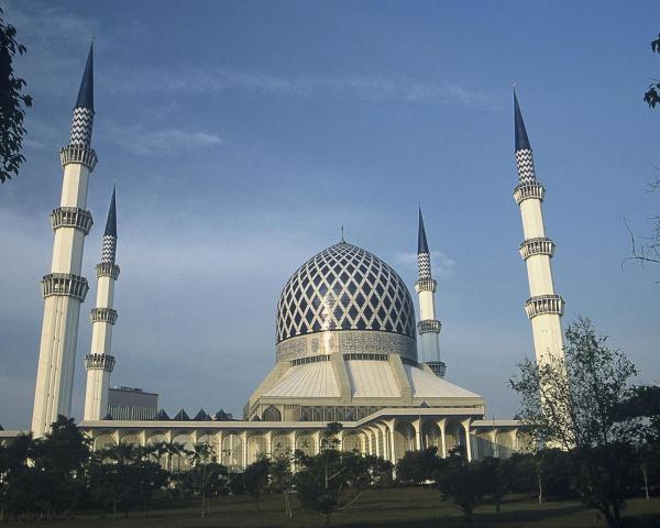 Een mooi uitzicht van Shah Alam