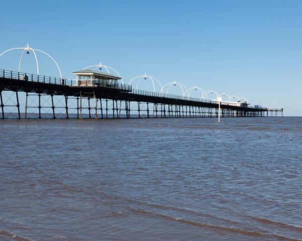 Ein schöner Blick auf Southport