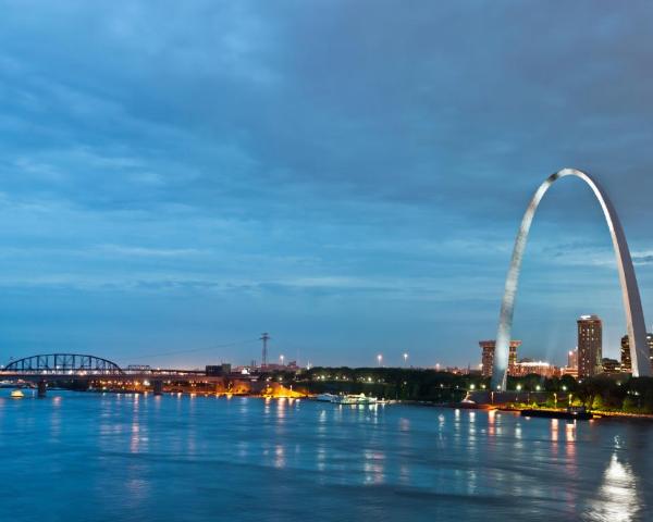 A beautiful view of Saint Louis.