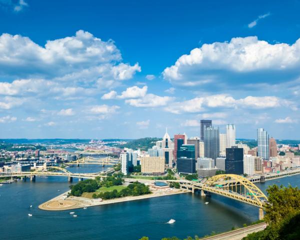 A beautiful view of Pittsburgh.