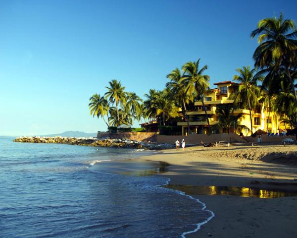 Una bonita vista de Nuevo Vallarta 