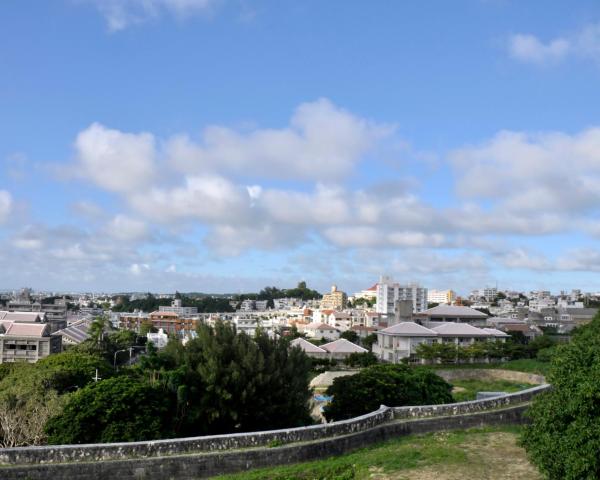 Vacker utsikt över Okinawa