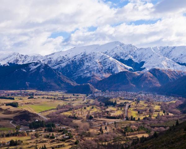 En smuk udsigt over Arrowtown