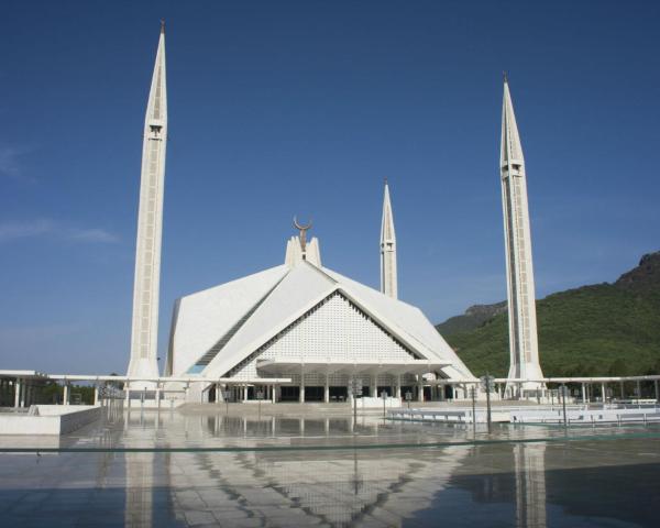 Uma bela vista de Islamabad