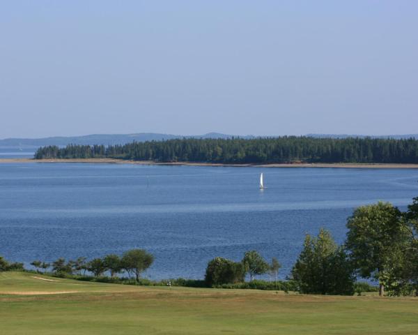 Kaunis näkymä kaupungista Saint Andrews