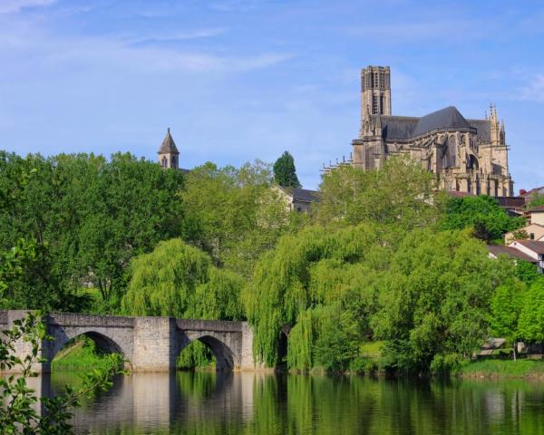 Una bella vista de Limoges