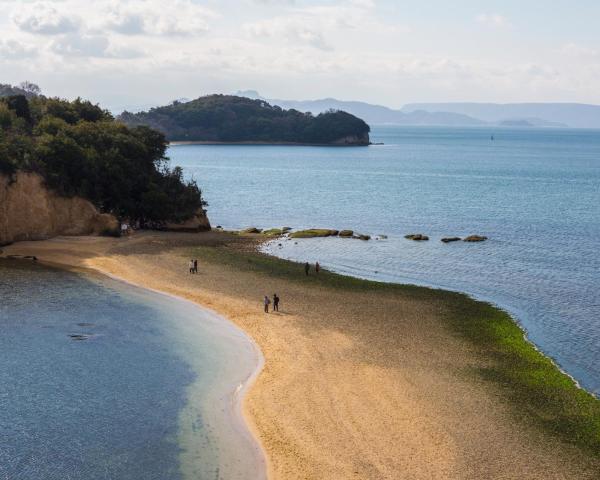 Όμορφη θέα του προορισμού Shodoshima