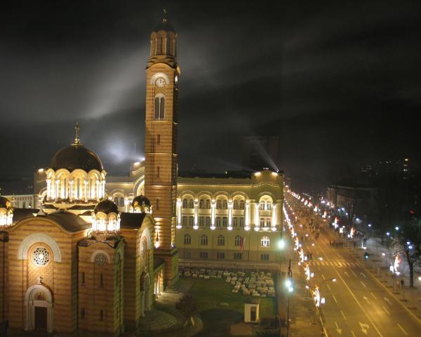 Vista espectacular de Banja Luka