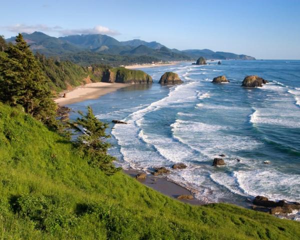 Красива гледка от Cannon Beach