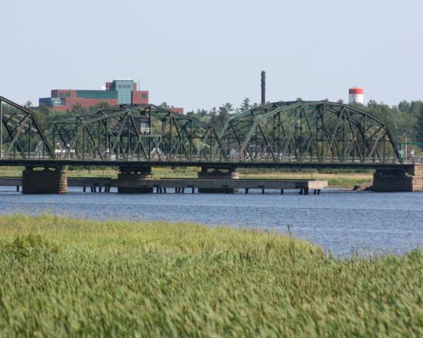 Kaunis näkymä kaupungista Miramichi