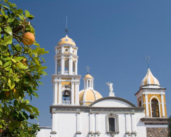 Permandangan indah di Colima