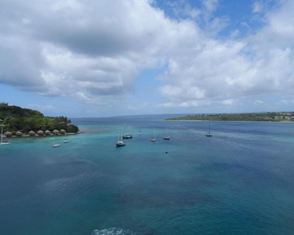 Vakker utsikt over Port Vila