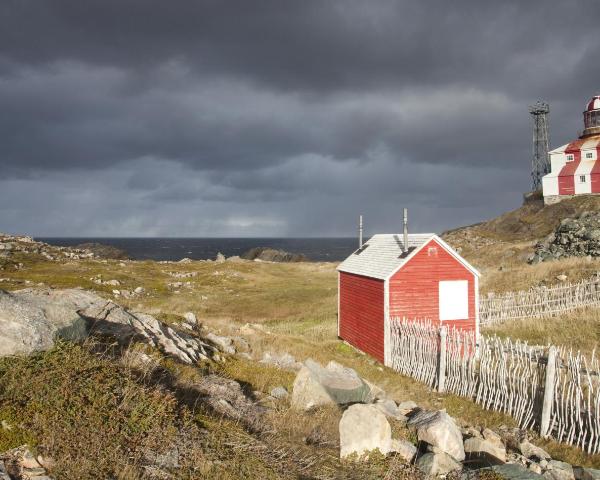 Kaunis näkymä kaupungista Bonavista