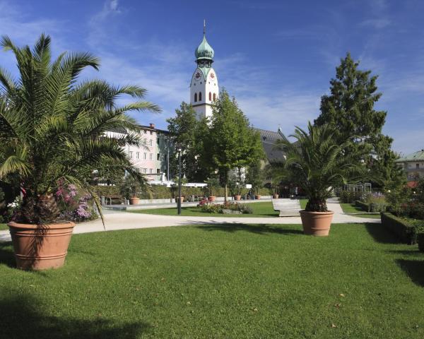 Una bellissima vista di Rosenheim