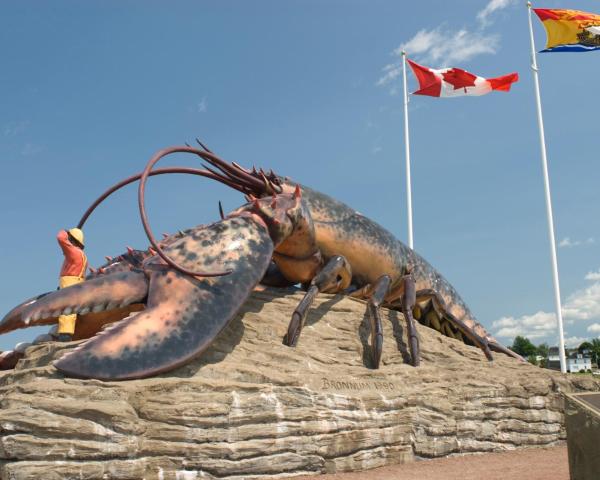 Kaunis näkymä kaupungista Shediac