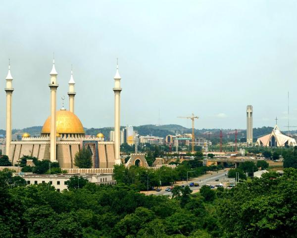 Una bonita vista de Abuja