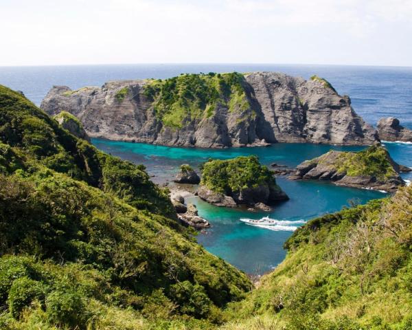 Una bellissima vista di Izu