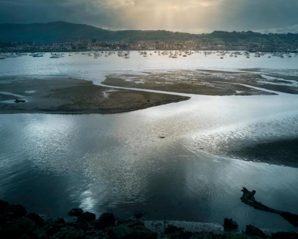 Una bellissima vista di Irun