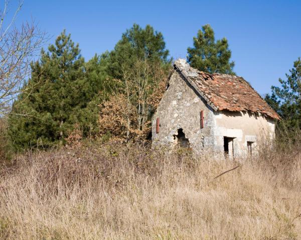 Linna La Roche Posay kaunis vaade