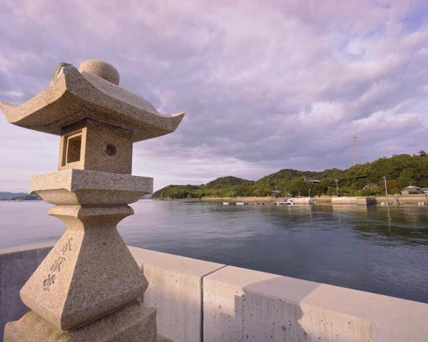 Όμορφη θέα του προορισμού Naoshima