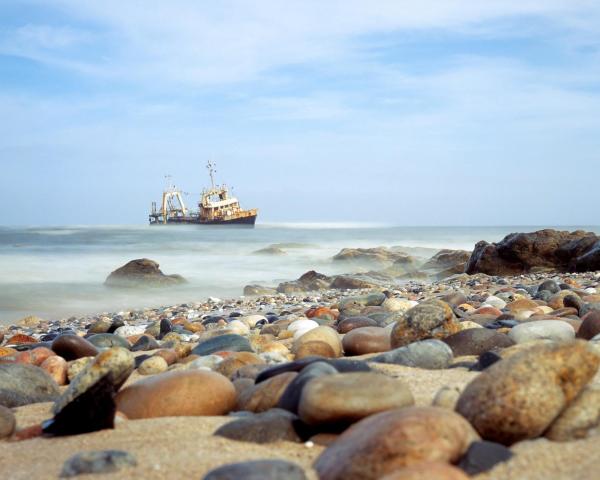 Prelep pogled na grad Walvis Bay