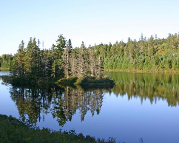 Kaunis näkymä kaupungista Campbellton