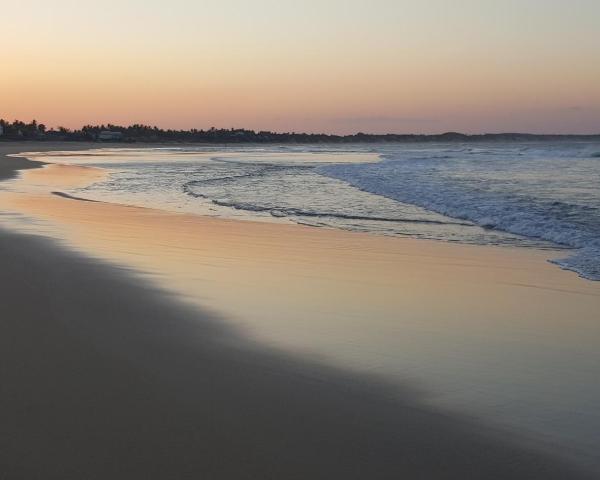 הנופים היפים של Praia do Tofo