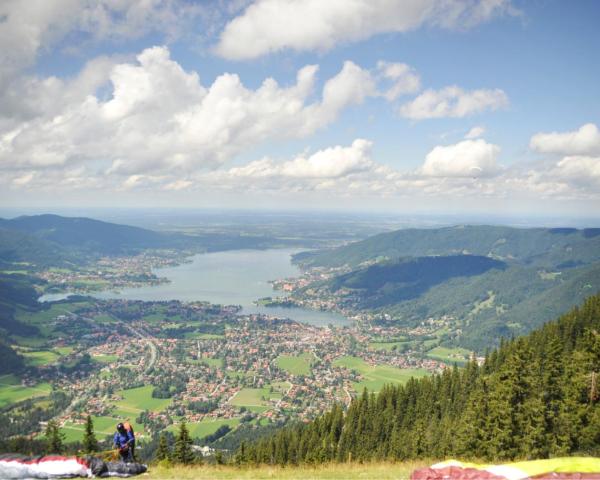 Una bellissima vista di Tegernsee