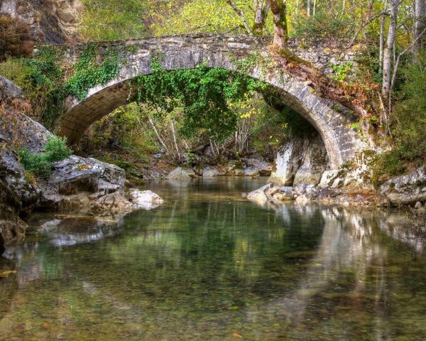 Predivan pogled na grad 'Hervas' 