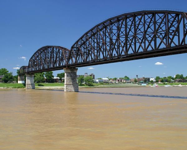 Una bella vista de Evansville