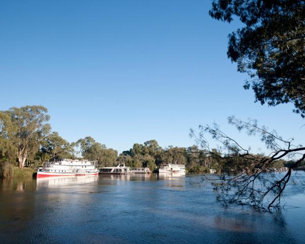 Linna Murray Bridge kaunis vaade