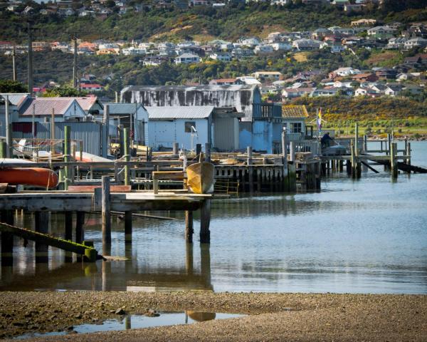 Fallegt útsýni yfir staðinn Porirua