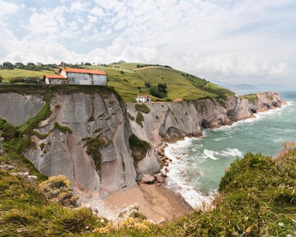 Una bellissima vista di Zumaia