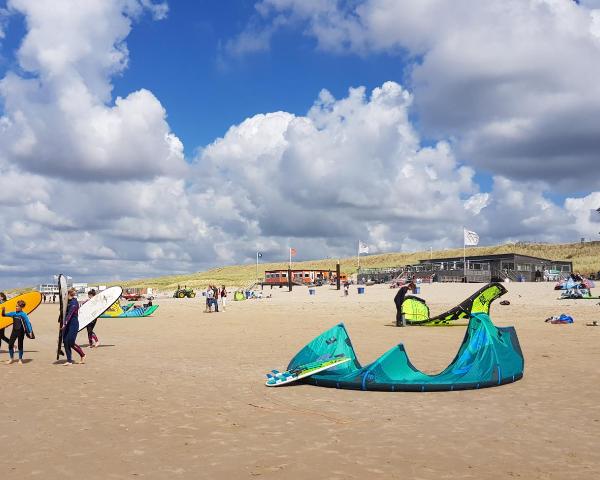 Una bellissima vista di Bergen aan Zee