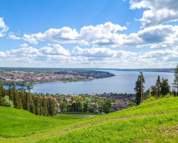 Vue imprenable sur Ostersund 