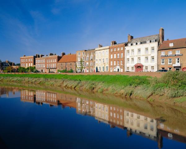 A beautiful view of Wisbech.