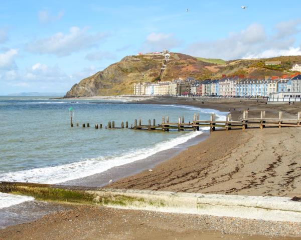 Vakker utsikt over Aberystwyth