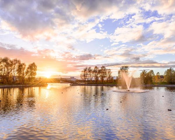 Krásny pohľad na mesto Doncaster