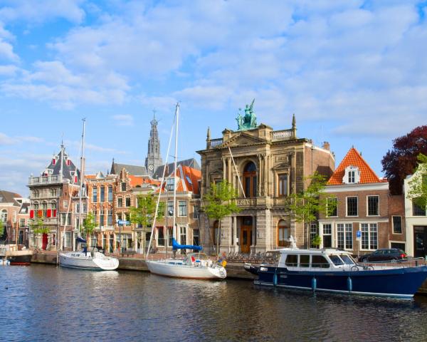 Una bellissima vista di Haarlem