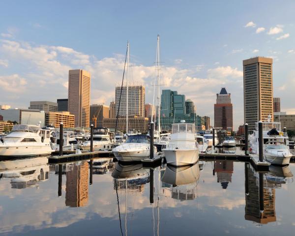 A beautiful view of Baltimore.