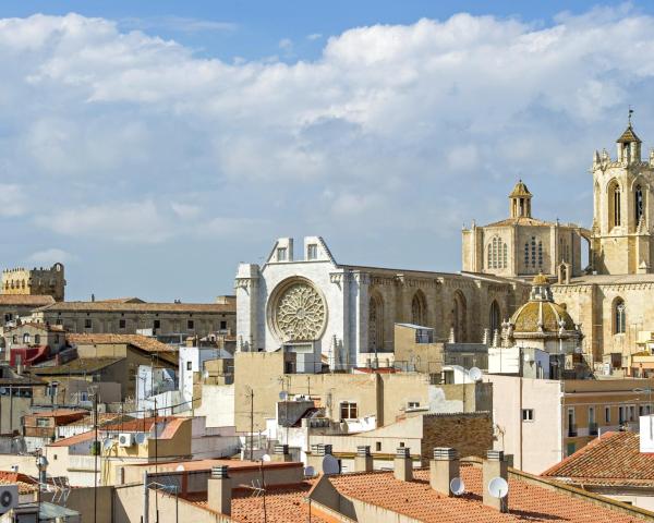 Ein schöner Blick auf Tarragona