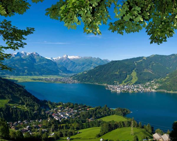 Vedere frumoasă la Zell am See