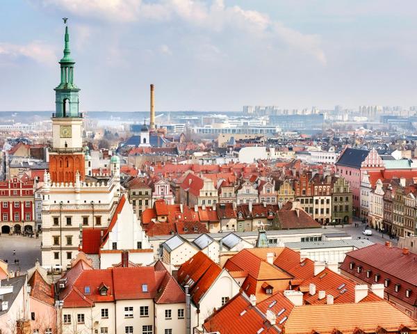 Ein schöner Blick auf Posen