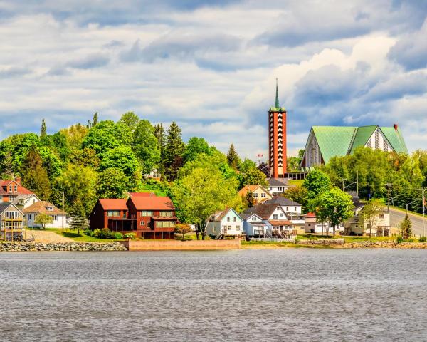 Kaunis näkymä kaupungista Bathurst